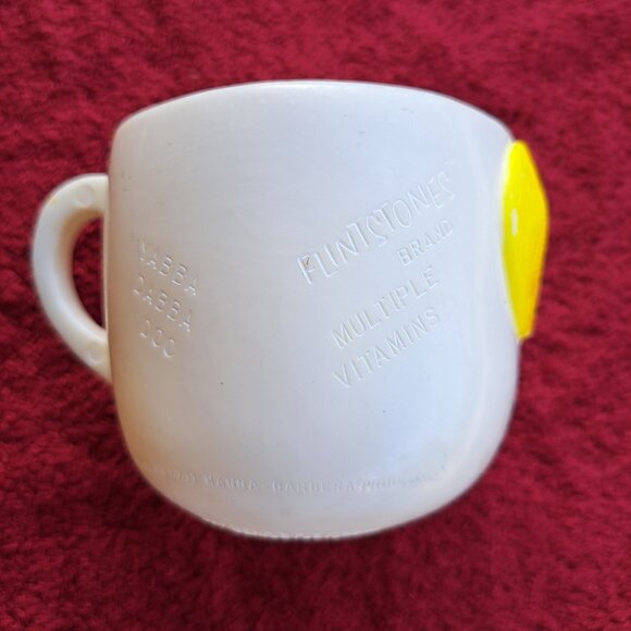 Vintage Pair Flintstones Pebbles And Bam Bam 1972 Plastic Vitamin Cups - Picture 9 of 14